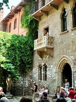 Verona Guilietta's balcony