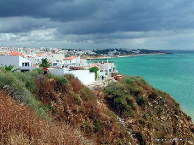Albufeira on the cliffs