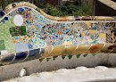 A. Gaudi Parc Gell, Mosaik