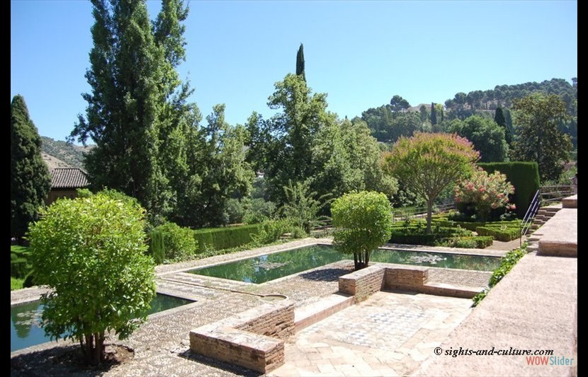 Alhambra daraxa gardens