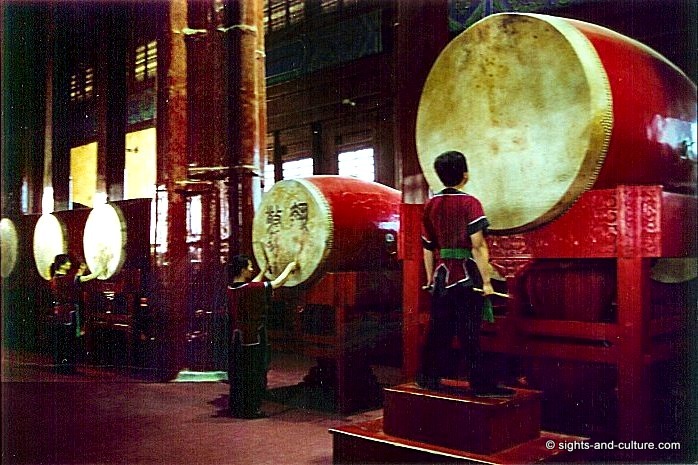 Beijing - drums in the drum tower