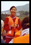 Tujia woman singing folk songs